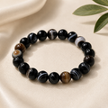 Agate (Sulemani) Round Bead Bracelet