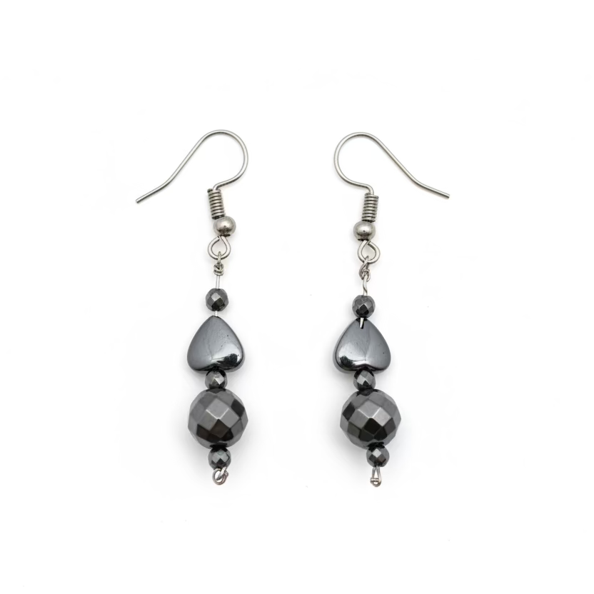 Hematite Earrings
