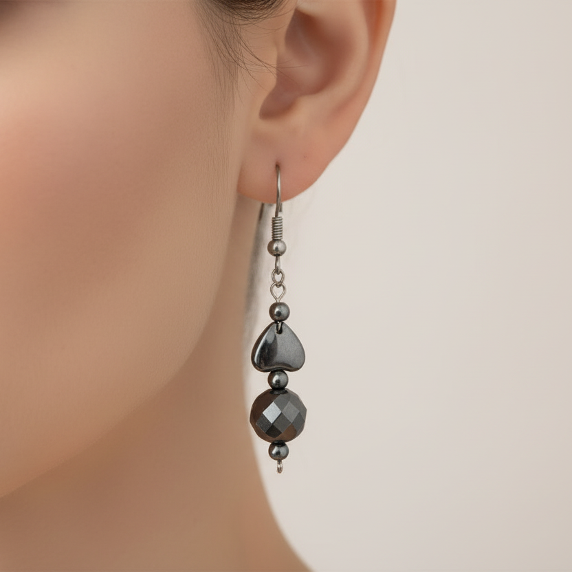 Hematite Earrings