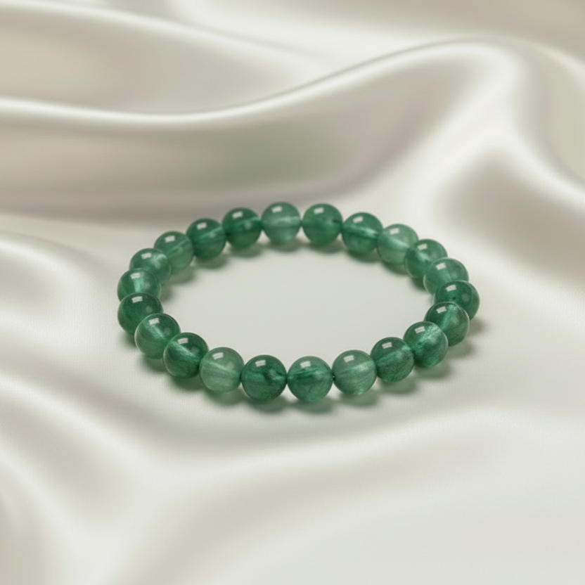 Aventurine Round Bead Bracelet